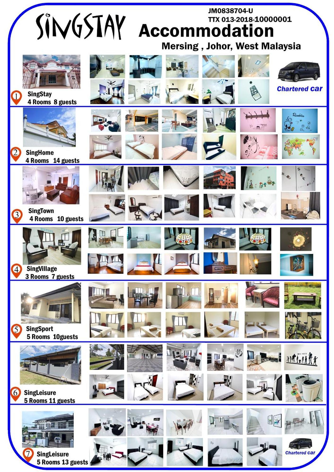 Singstay Guesthouse Mersing Exterior foto